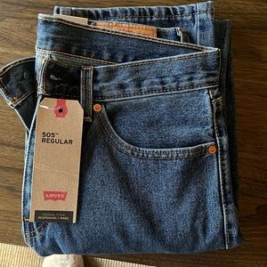 Brand New 505 Regular Levi Jeans with Tags